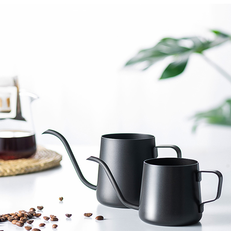 250ml 350ml 600ml Stainless Steel Maker Drip Tea And Water Pour Over Espresso Brewing  Coffee Pot Gooseneck Kettle