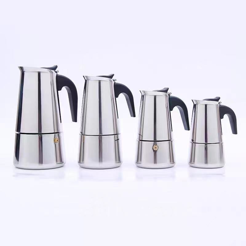 Wholesale Espresso 3/6/9 Cup Cafetiere Aluminium Coffee Mocha Moka Pot Espresso Maker