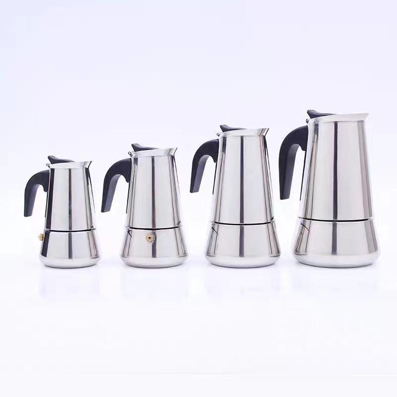 Wholesale Espresso 3/6/9 Cup Cafetiere Aluminium Coffee Mocha Moka Pot Espresso Maker