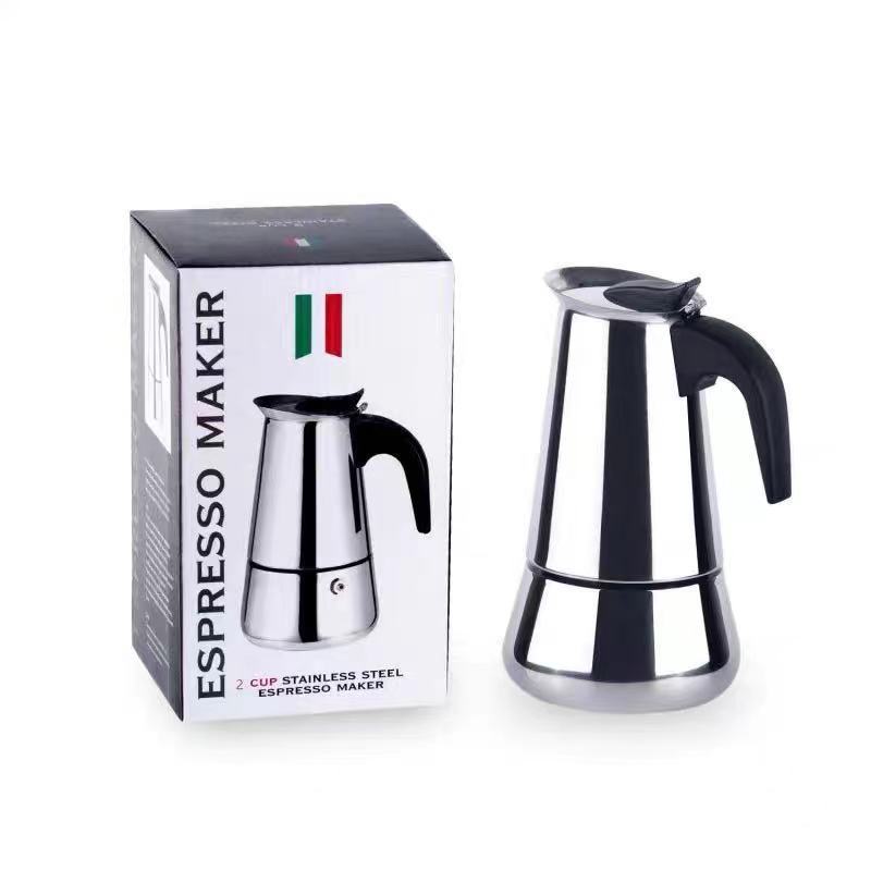 Wholesale Espresso 3/6/9 Cup Cafetiere Aluminium Coffee Mocha Moka Pot Espresso Maker