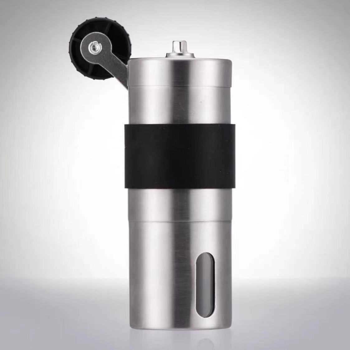 Hot selling custom logo stainless steel grinder manual coffee grinder