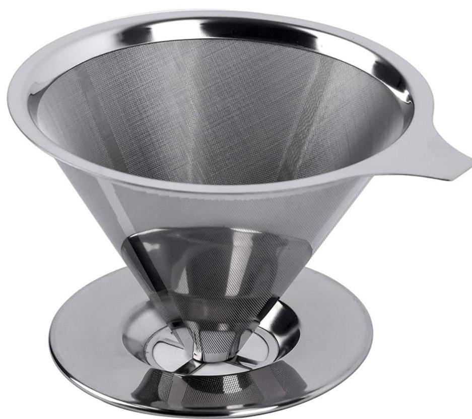 Reusable Dripper Maker Stainless Steel Coffee Filter Strainer