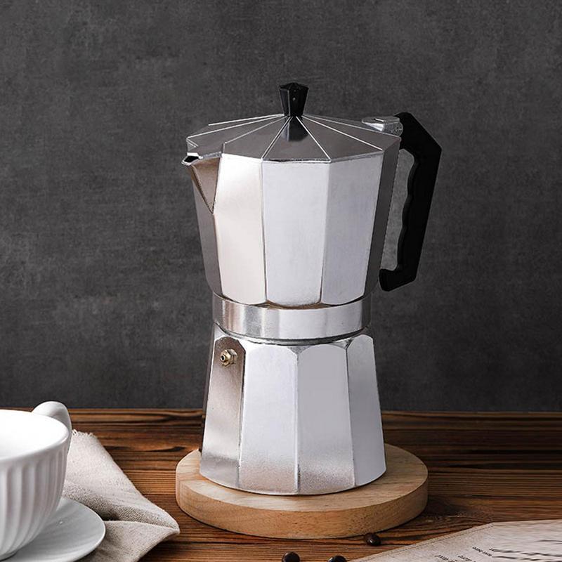 Moka Pot Authentic Italian Espresso Coffee Maker Percolator Aluminum Mocha Espresso Coffee Brewer Utensils Cafe Accessories