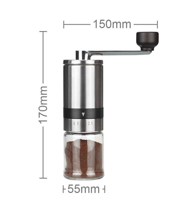 Ceramic Coffee mill Manual Commercial Hand Ceramic Burr Coffee Bean Grinder