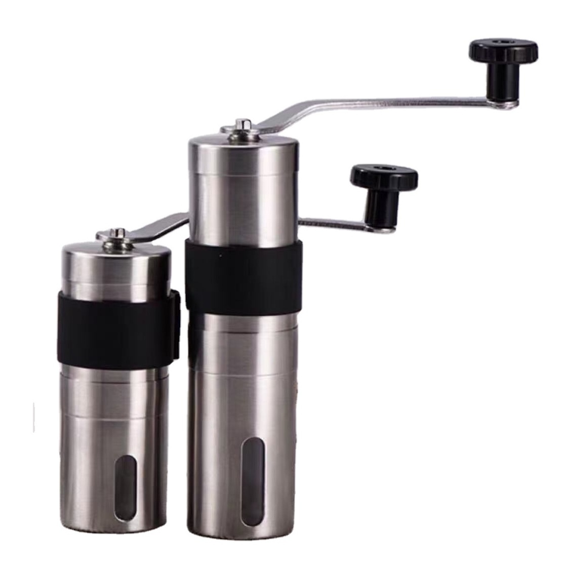 Hot selling custom logo stainless steel grinder manual coffee grinder