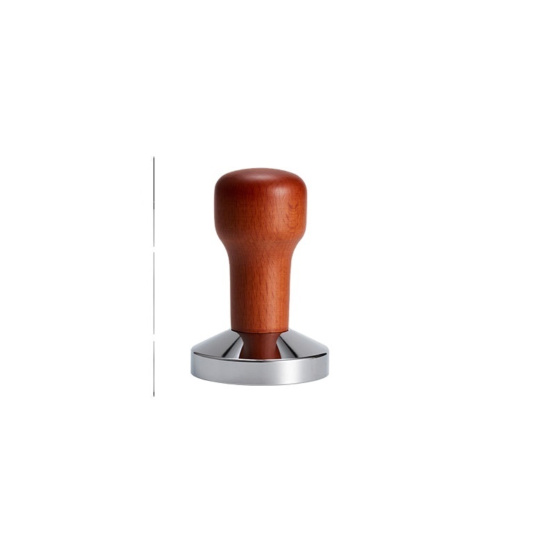 Coffee Tamper walnut  Wooden Handle Barista Espresso Machine Grinder for Coffee and Espresso Powder Hammer