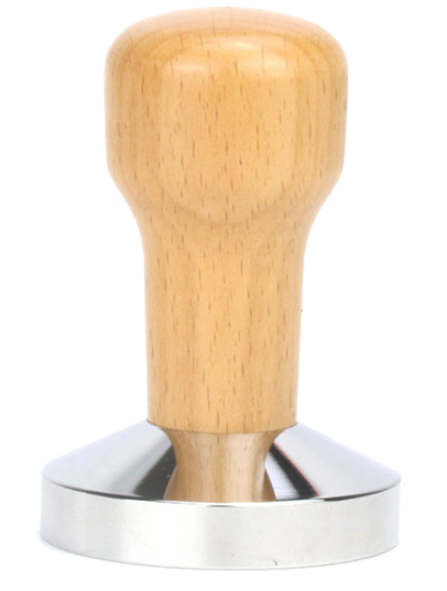 51 53 58mm Espresso Tamper Premium Barista Coffee Tamper with Flat Stainless Steel Base, Solid Wood Handle