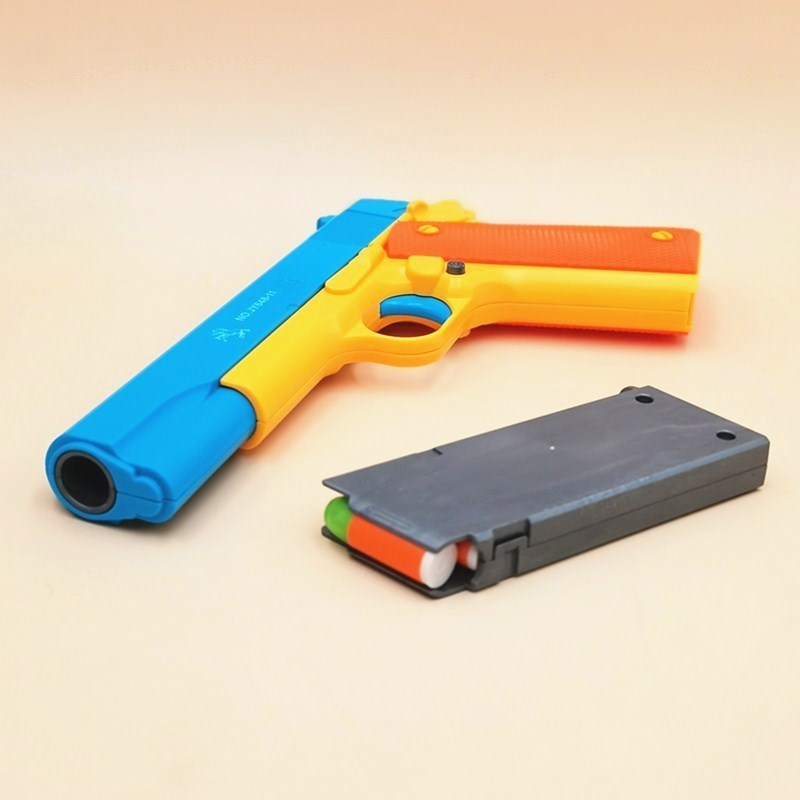 China OEM custom precision mold factory custom high-gloss plastic mold custom plastic children's toy small pistol mold