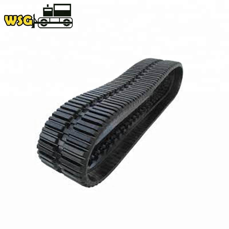 Rubber track conversion system snow blower rubber track