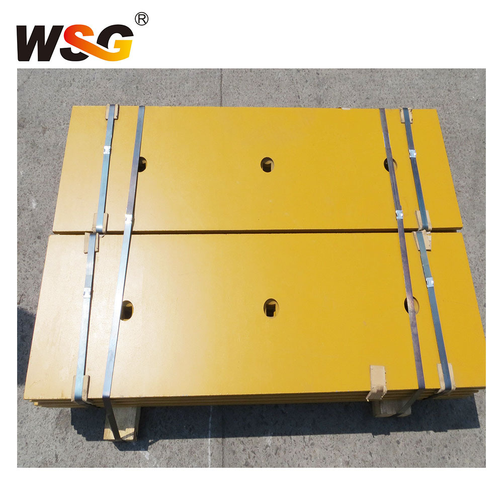 WSG G710B/G720B/G730B/G740B grader parts, used grader blade cutting edges for VOLVO