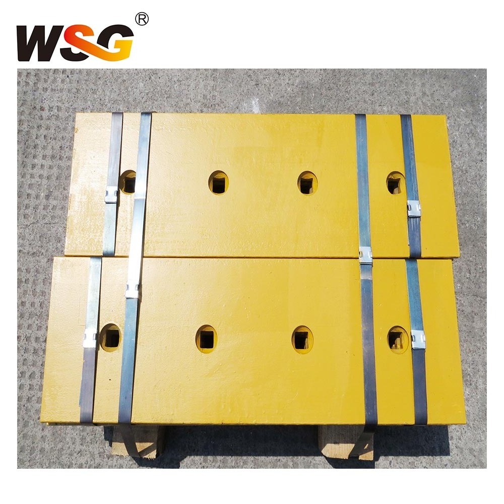 WSG G710B/G720B/G730B/G740B grader parts, used grader blade cutting edges for VOLVO