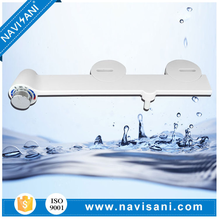 High quality hot sale bidet warm and cold water non electric manual toilet bidet