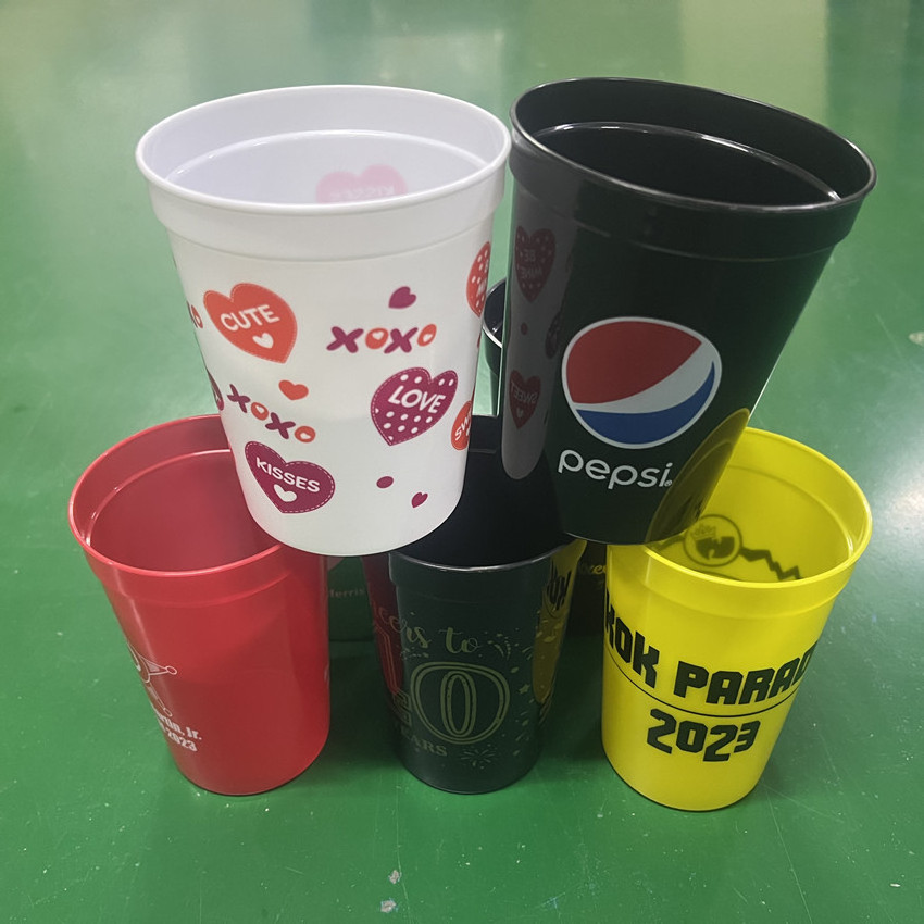 wholesale promotion Drinking Beer 8oz 12oz 16oz 22oz 32oz Reuse Stadium Cup