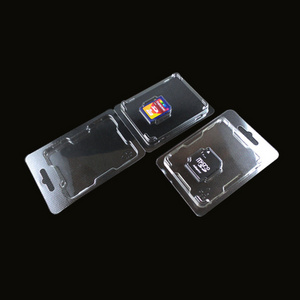 custom disposable clamshell packaging plastic blister card