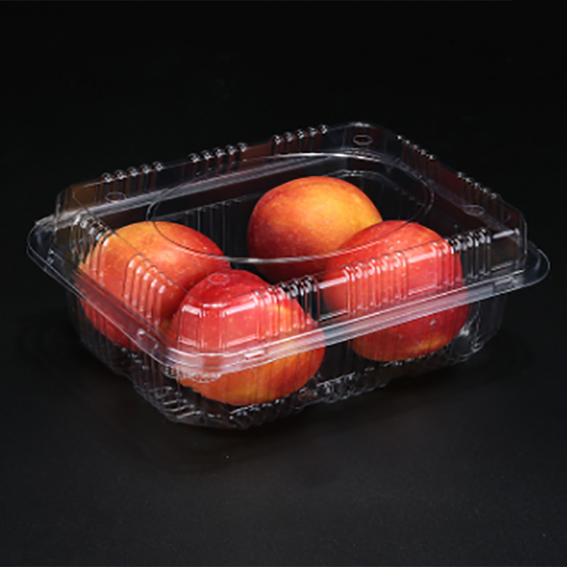 Transparent Fresh Fruit Box Packaging Plastic pet Strawberry Fruit Tray Containers