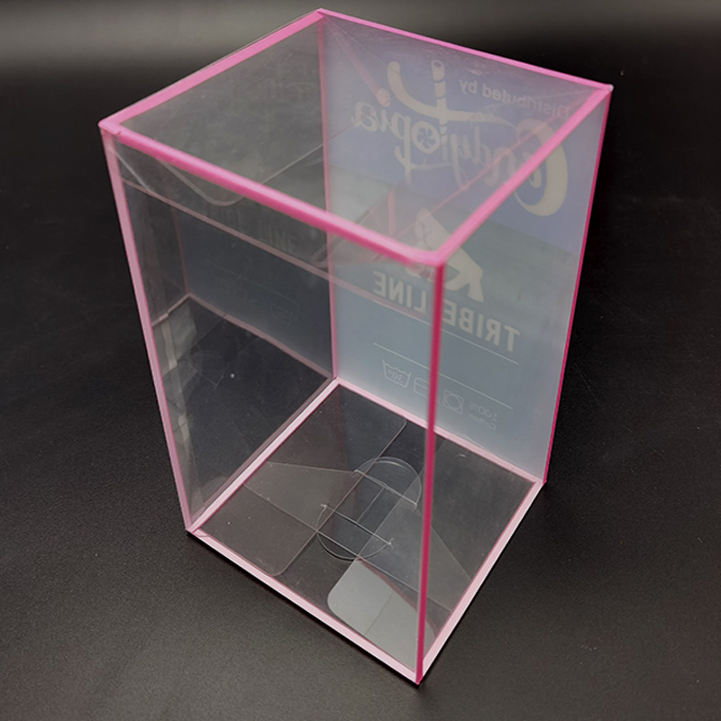 Transparent Gift Box Packaging Crytal Clear Vinyl PP PVC PET Packaging Hot Wheels Plastic Boxes