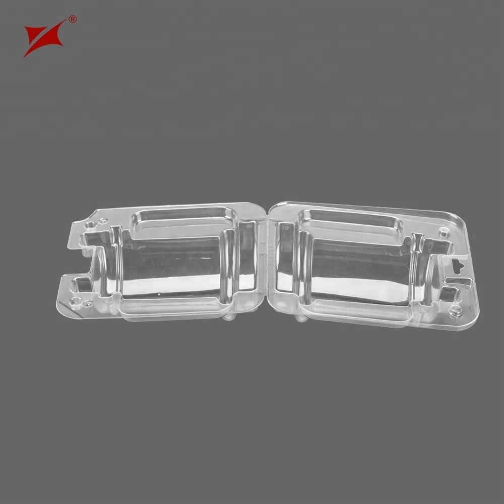 diy empty double pet trapped tools blister packs plastic clamshell packaging