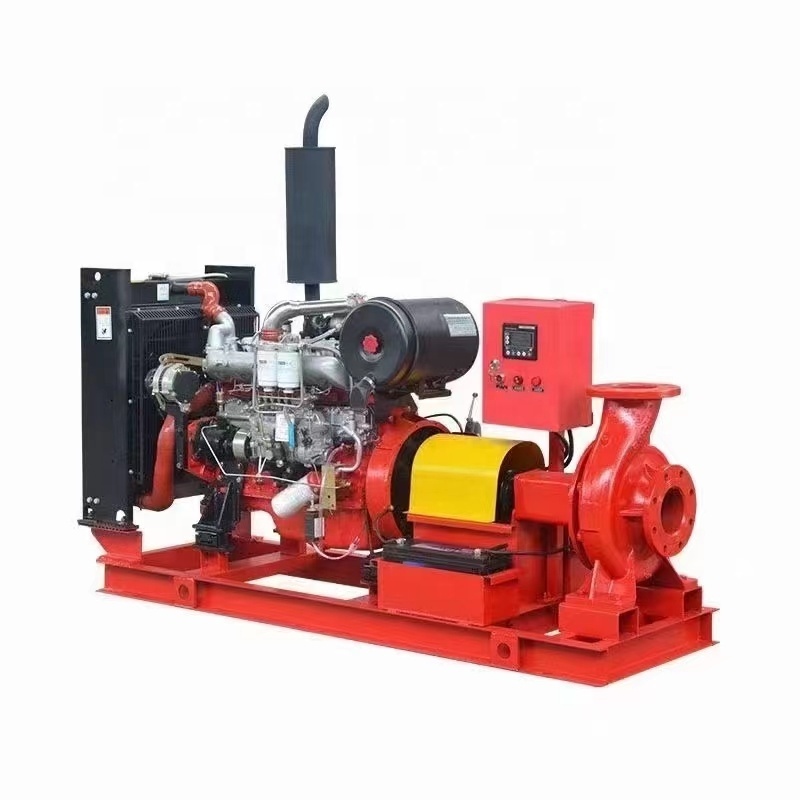 Supply High-quality Fire Diesel Engine Water Pumps Centrifugal Pump 6W with Customizable Voltagene Water Pump 12V/24V/48V 2.8mpa