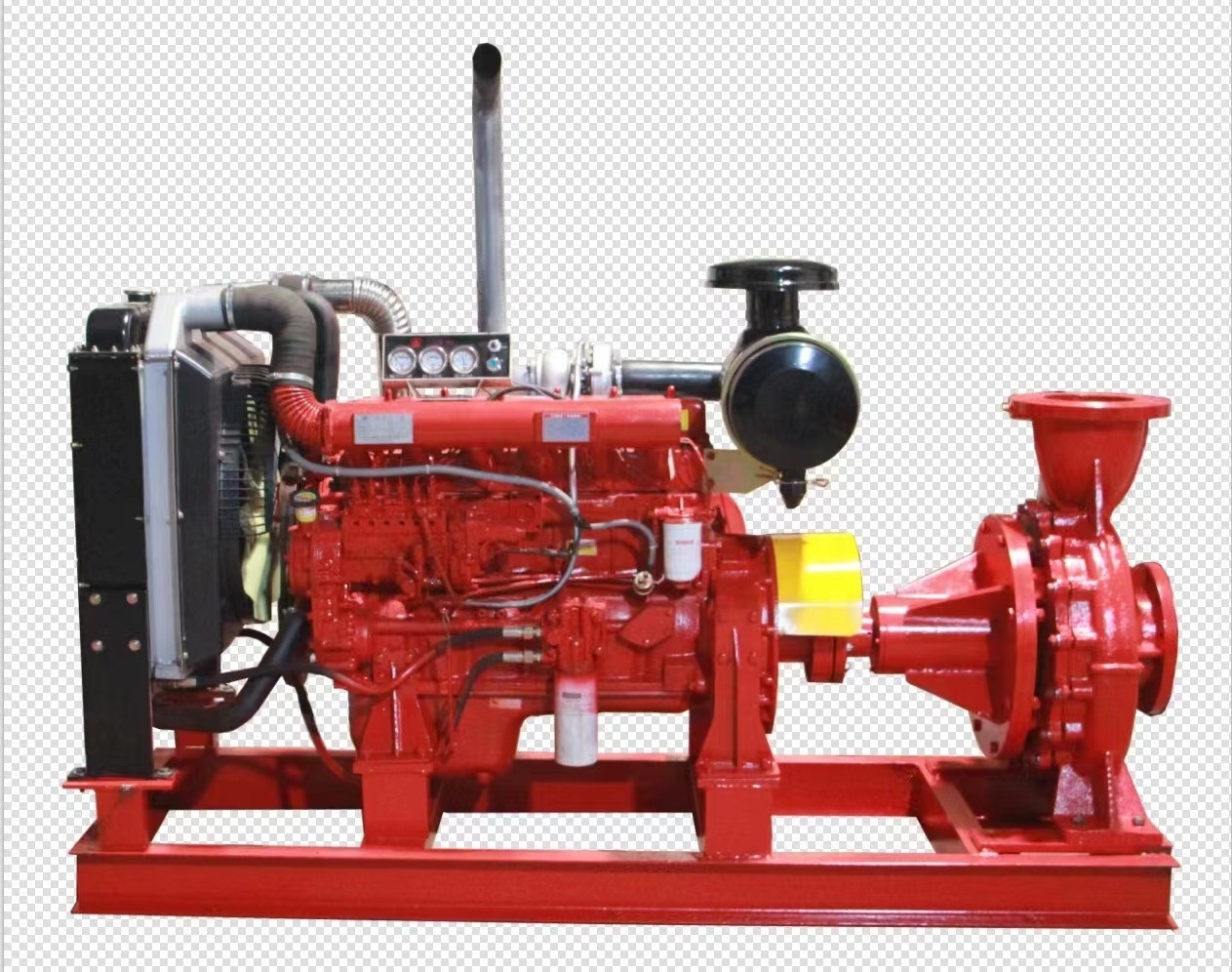 Supply High-quality Fire Diesel Engine Water Pumps Centrifugal Pump 6W with Customizable Voltagene Water Pump 12V/24V/48V 2.8mpa