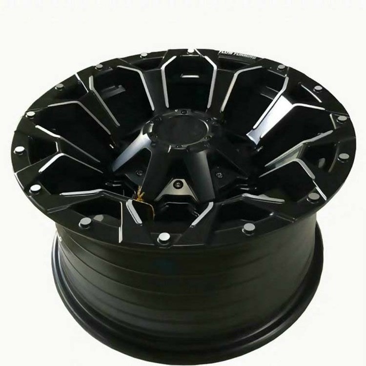 689f Diamond Cutting Lip for Car 15 Inch Black 4x100 Alloy Wheel