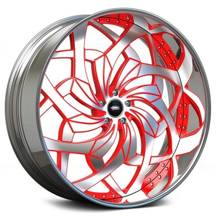 Custom Forged Wheel 22 23 24 Inch Rim Polished Chrome Wheel for LX570