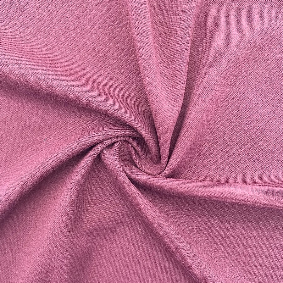 Recycled nylon spandex plain 4 way stretch fabric for swimwear sports custom color printing lining fabric