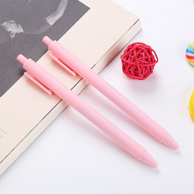 Ball Pen Cute Stationery For Macaron Multi Colors Cheap Promotion 0.5mm Plastic Ballpoint Pen