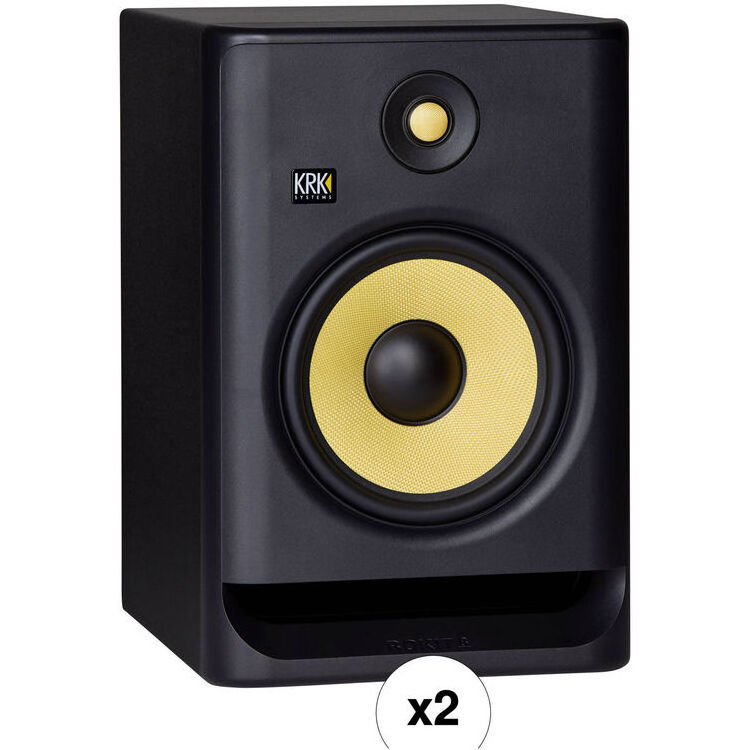 PROMO SALES KRK ROKIT 8 G4 8 2 Way Active Studio Monitor Black Pair speaker free shipping