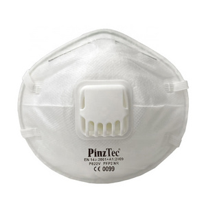 CE High-Efficiency Filtration FFP2 Dust Mask Respirator PPE Face Shield Half Face Mask in Construction