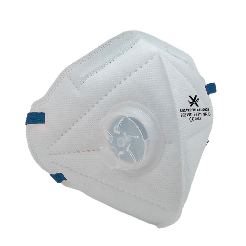 Health Care Particulate Respirator KN95 EN149 FFP1 FFP2 Disposable Fabric Face Dust Mask With Valve