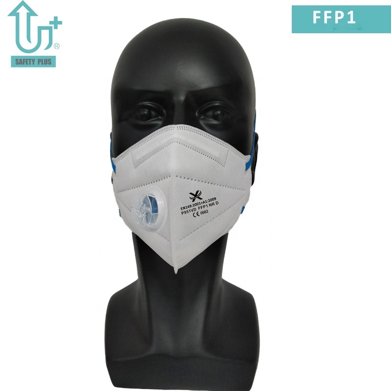 Health Care Particulate Respirator KN95 EN149 FFP1 FFP2 Disposable Fabric Face Dust Mask With Valve