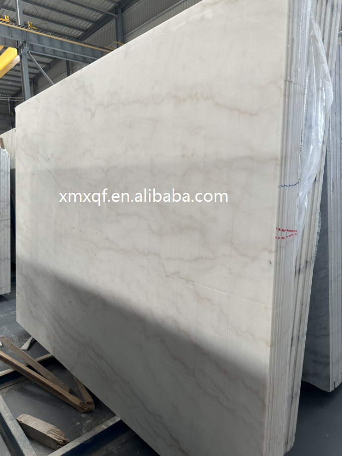 Marble Slab White in Vietnam Super Pure Milky Nano White Pink Sale Black Orange Stone Wall Acid Surface Technical Firebrick Cut