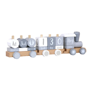 Hot Selling New Style Beech Wood Simple Train Track Toys Simulated Mini Train Track Set For Kids