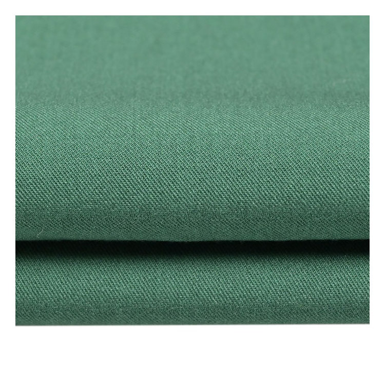 Hot Selling Rayon Double Sided Fabric , Plain Dyed Knitted Polyester Twill Double Fabric For Men Pants