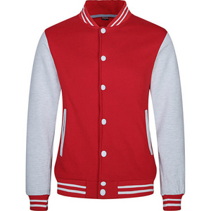 OEM custom high quality mens jackets corduroy fabric keep warm bomber letterman baseball for men