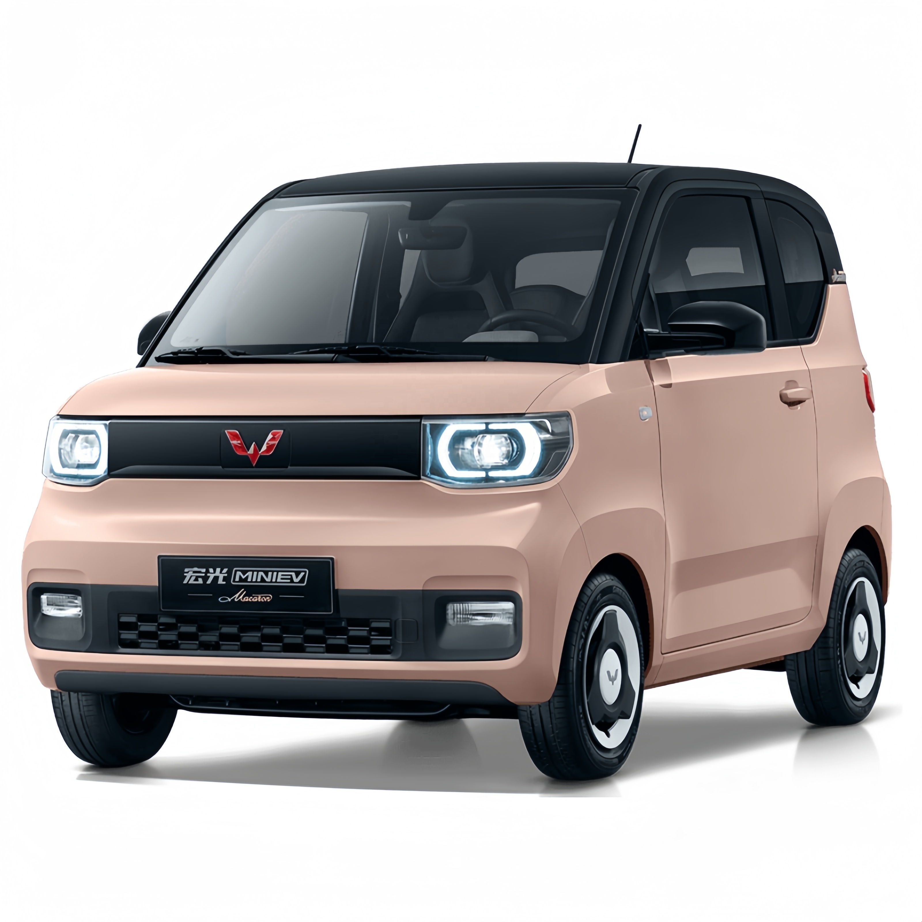 mini electric car four wheeler wuling hongguang miniev gameboy 200kms small sedan used car