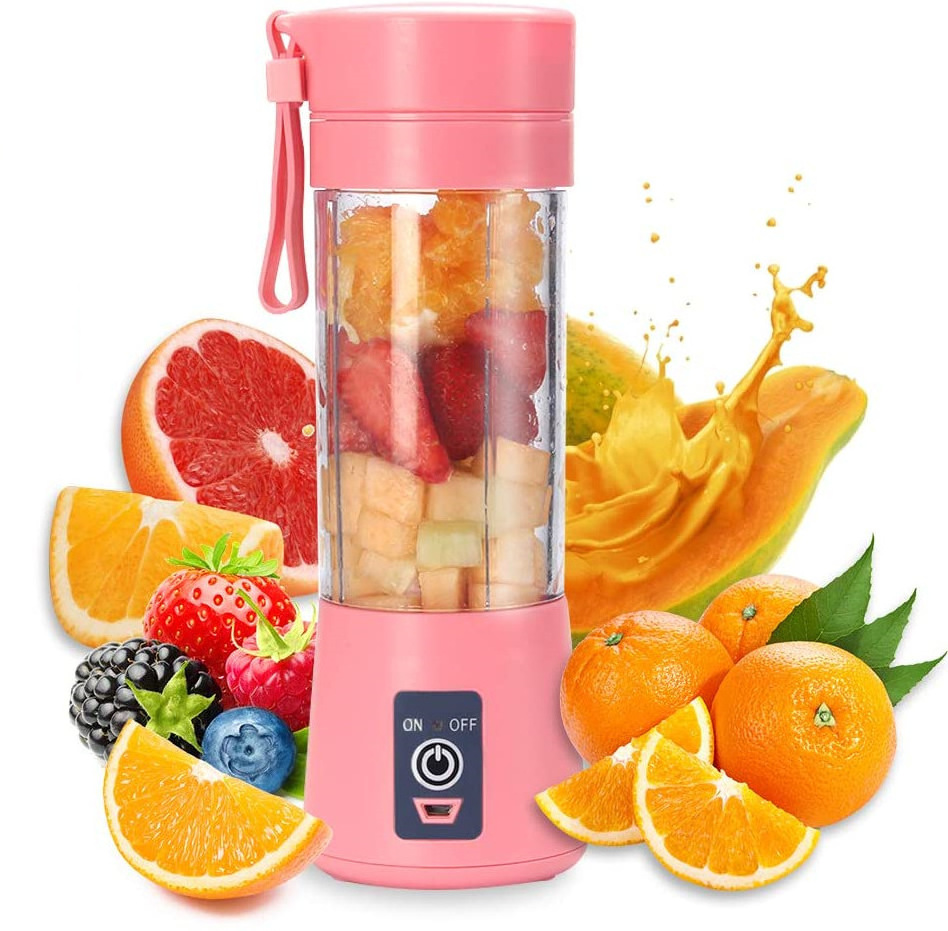 6 Blades Mini Usb Electric Juicer Portable Blender Bpa Free Commercial Shake And Take Smoothie Cup