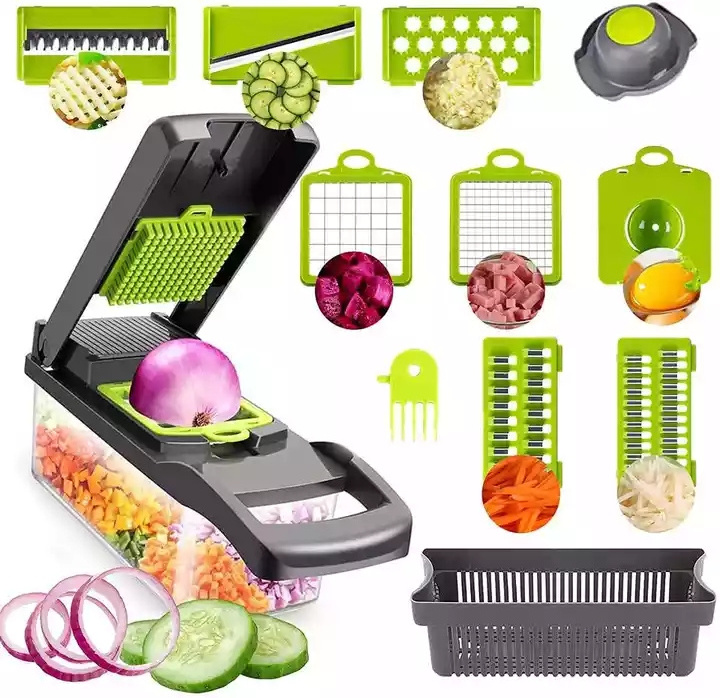 Durable Vegetable Chopper Onion Chopper Fruits Slicer Potatoes Peeler Vegetable Cutter Manual Vegetable Chopper Cutter