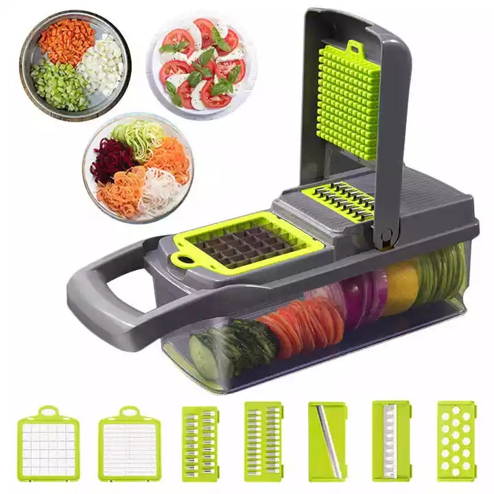 Durable Vegetable Chopper Onion Chopper Fruits Slicer Potatoes Peeler Vegetable Cutter Manual Vegetable Chopper Cutter