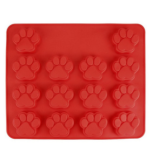 Easy to release durable food grade dog bone silicone cake mold baking utensils ice cream silicone mold