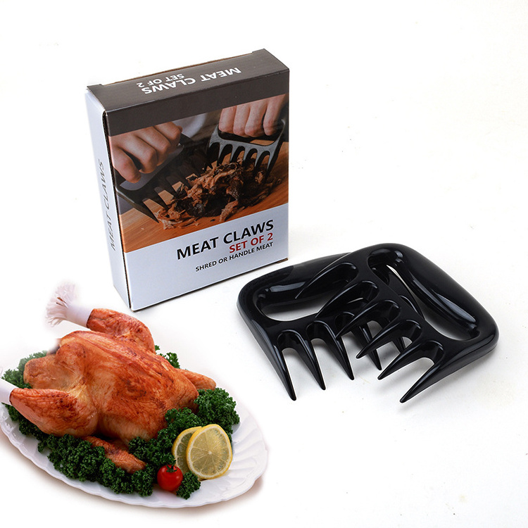 TOP Selling Bear Claws Meat Shredder Custom Logo BBQ Grill Tools for Household Use Cooks Chicken Shredders for Meat Handling