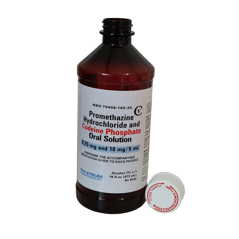 FREE SHIPPING Quagen Syrup Medicine Bottle with MGP Wockhardt Tris Quagen Akorn PAI Nostrum TEVA Hi Tech Labels