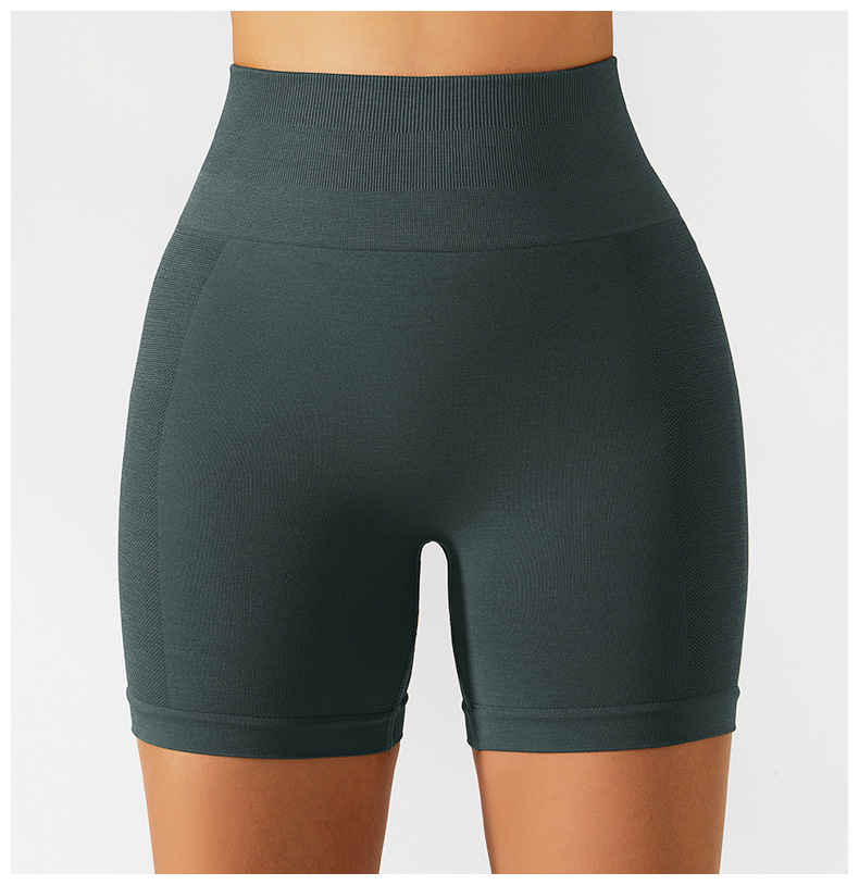 Custom Sports Wears  Womens Sexy Ass Seamless Gym Compression Shorts