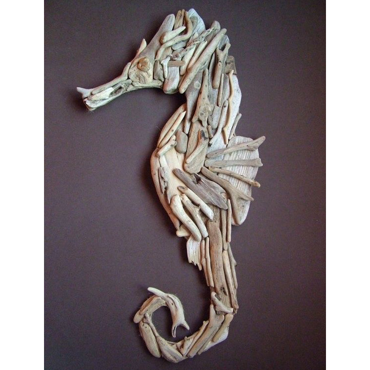 Hot Sale Floodwood Ornament Wall Art Decorative Animal sculpture for sale