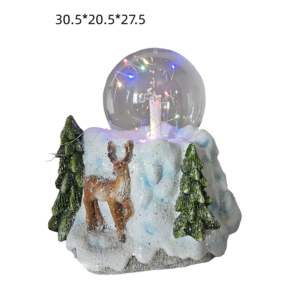 2024 Christmas ornaments outdoor decoration snowball for sale