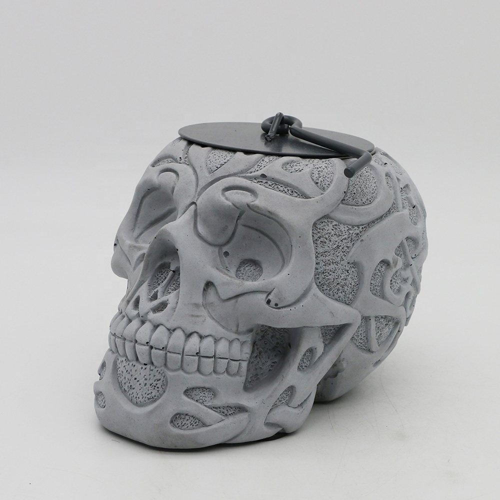 New tabletop fire pit luxury skull design direct fire pits for Halloween