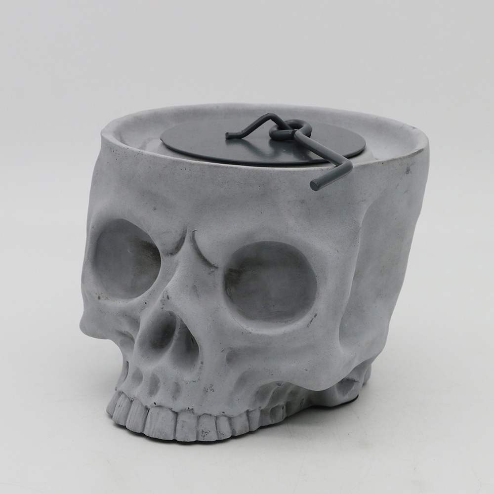 New tabletop fire pit luxury skull design direct fire pits for Halloween