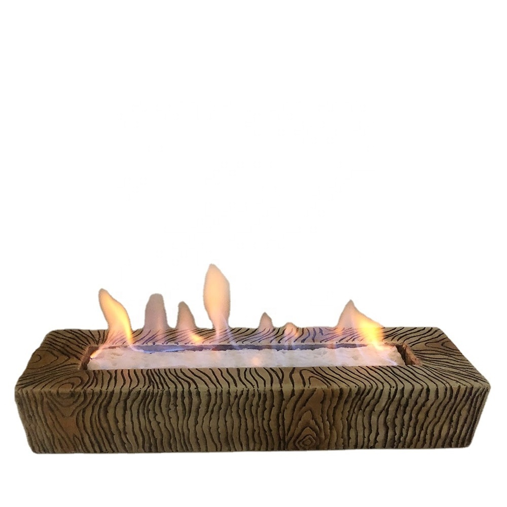 New rectangle long fire pit garden decoration furniture fire pit for sale