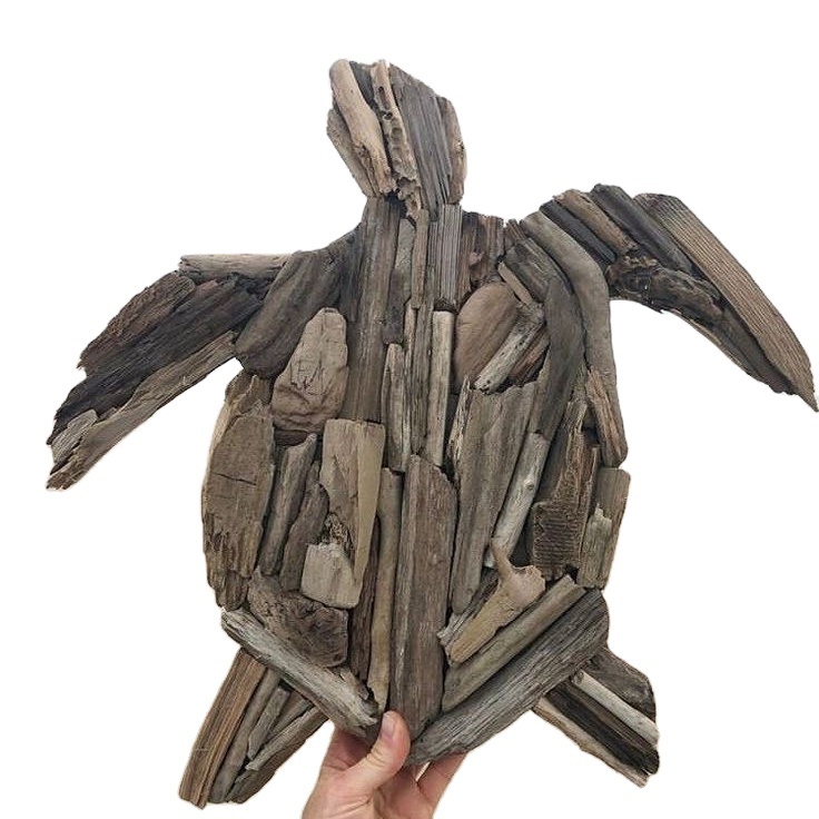 Tabletop decoration driftwood decor animal statue sculpture for sale