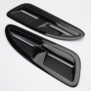 Universal Air Flow Intake Hood Scoop Bonnet Fender Vents covers Auto Bodykit ABS Car Air Vent For Decoration